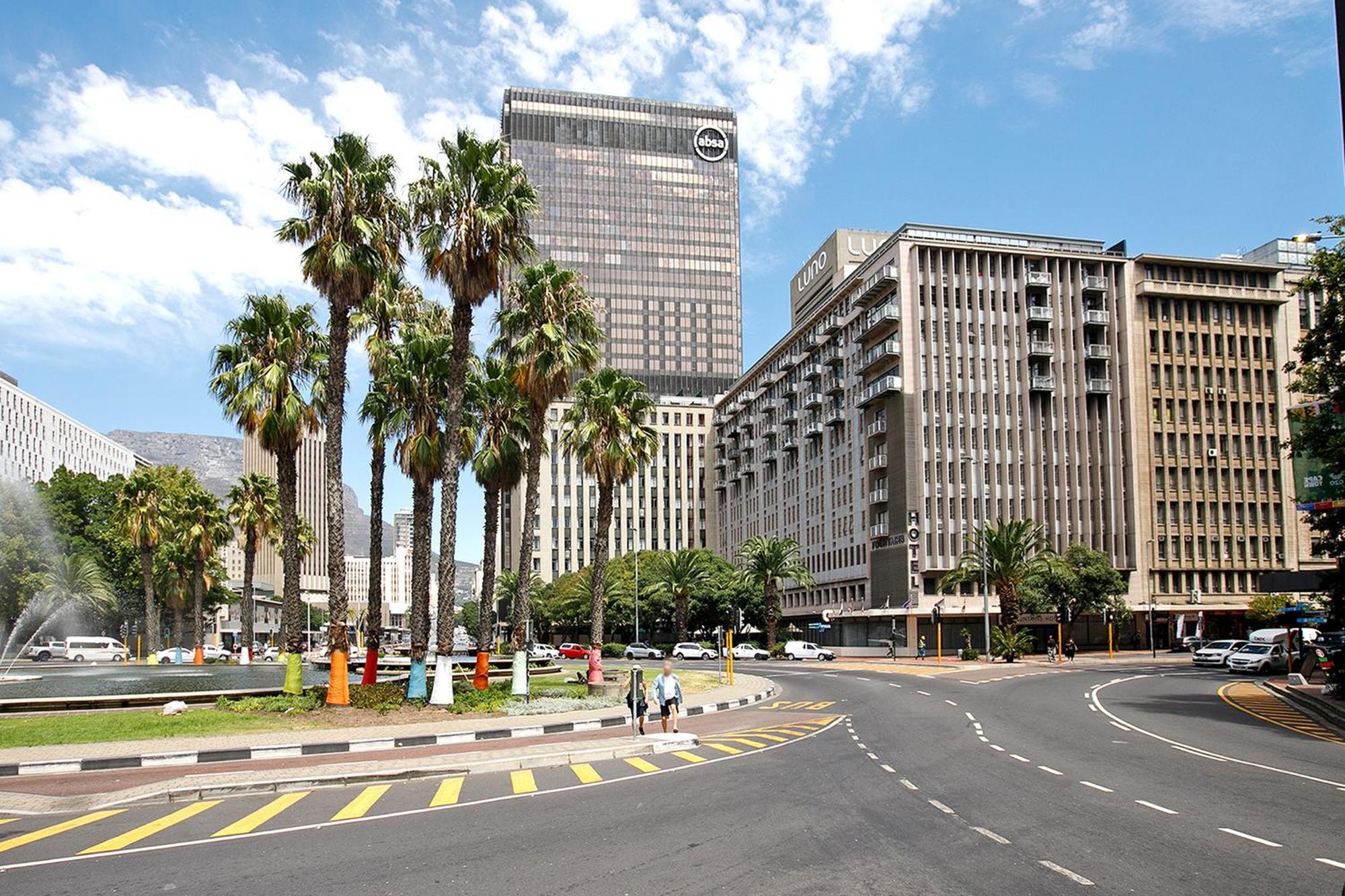 Apartment Fountains Cityscape Cape Town